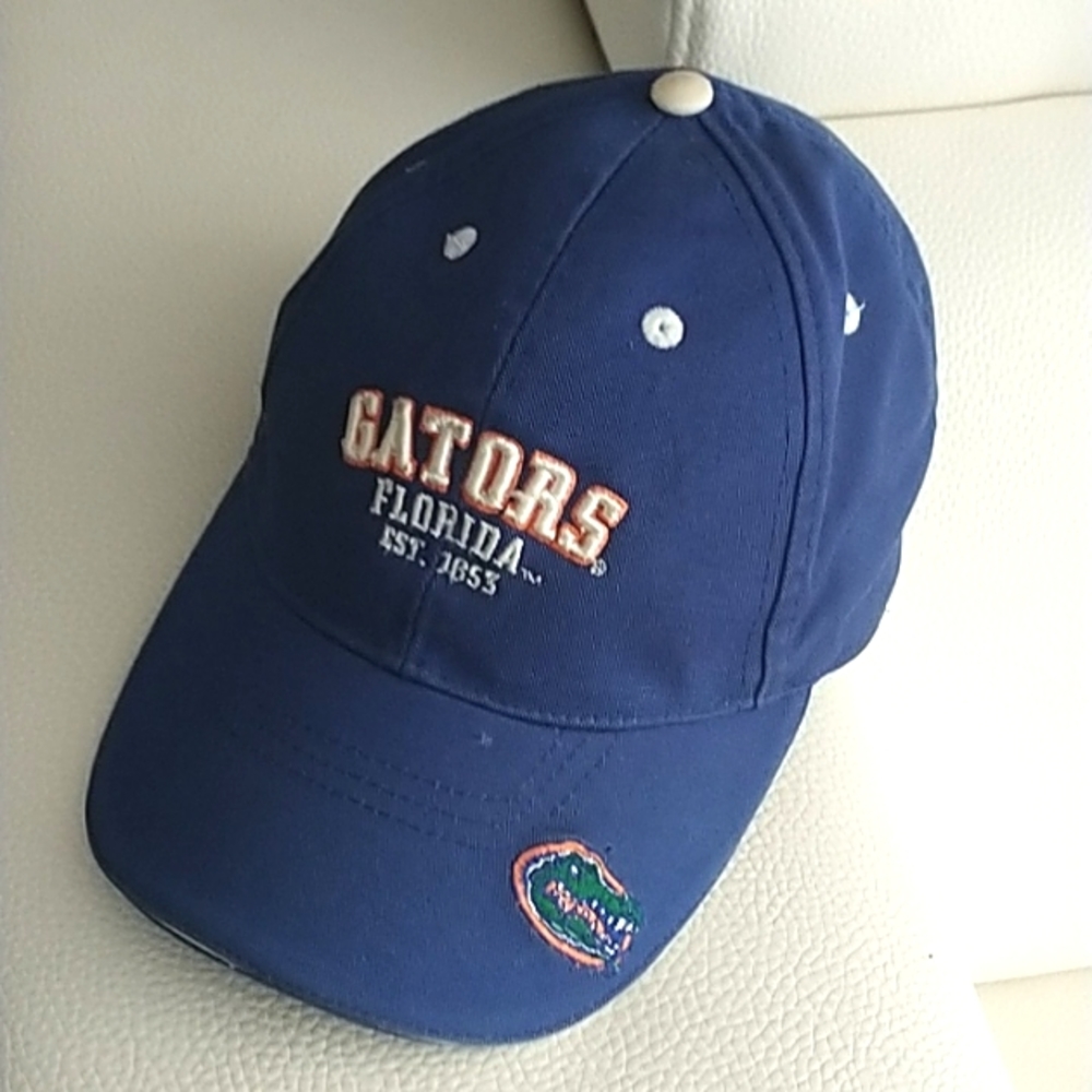 Florida Gators Hat Adjustable Cap One Size Football Blue